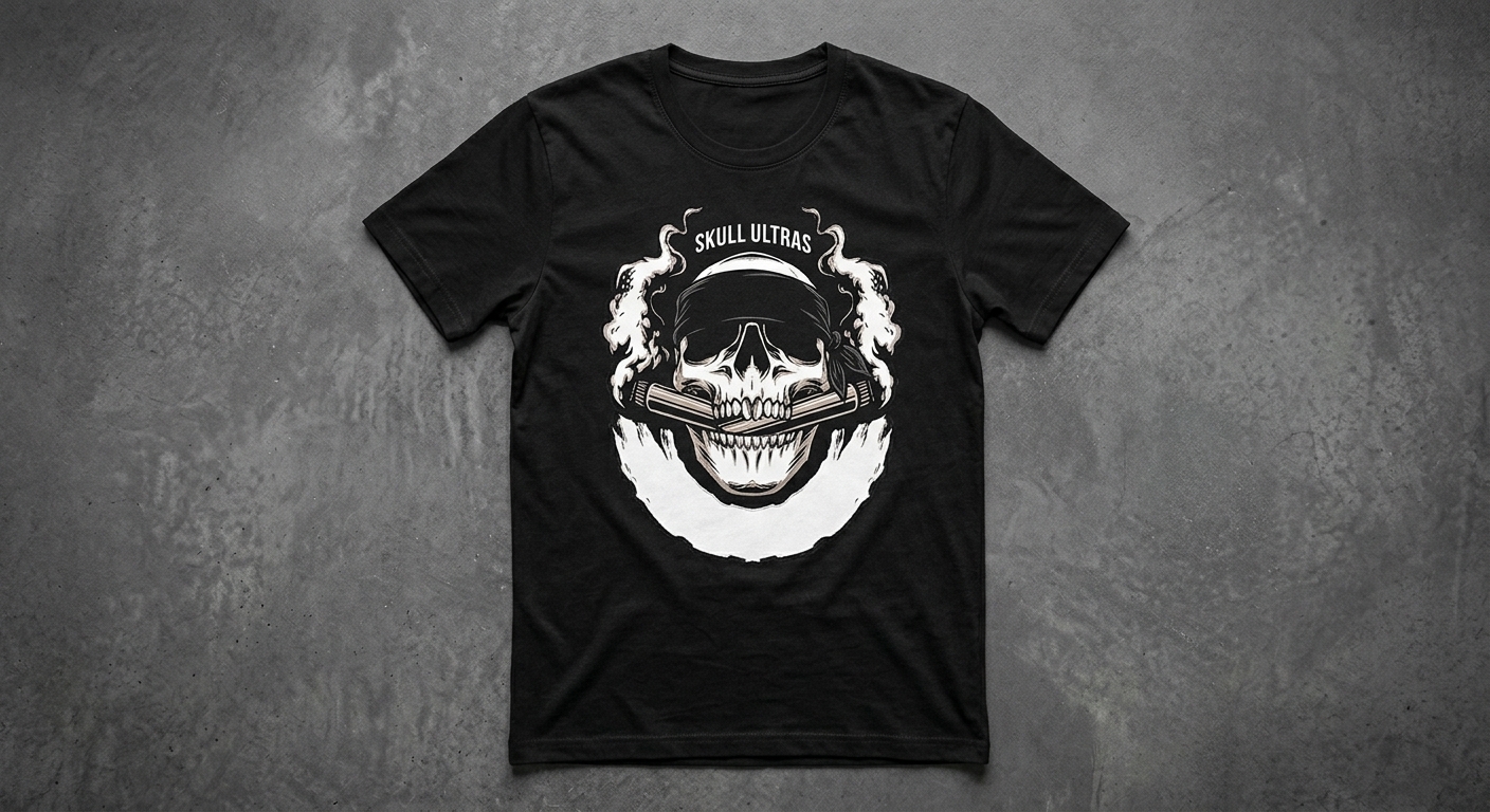 T-Shirt Skull Ultras